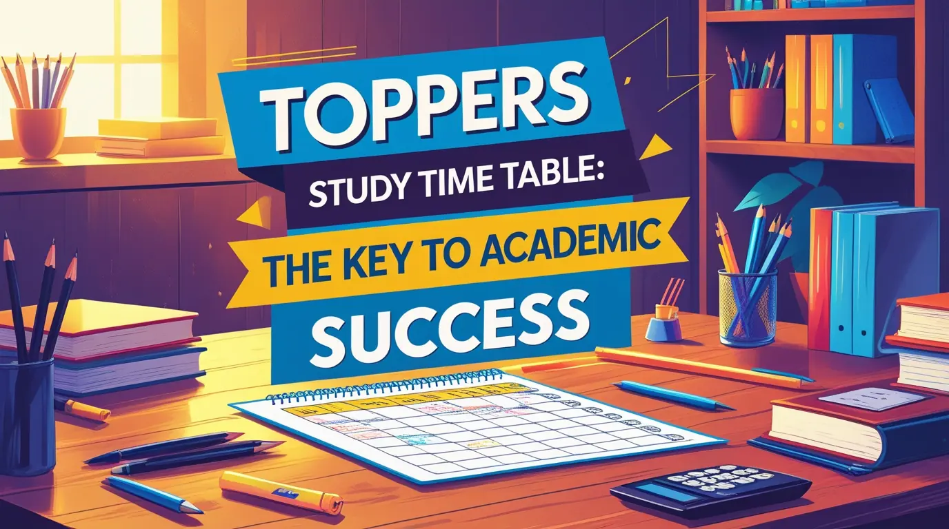 toppers study time table